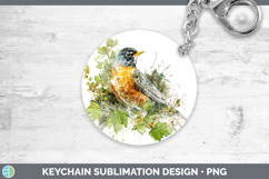 GorgeousBirds 02 Sketch Keychain design.