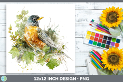 GorgeousBirds 02 Sketch Paper Backgrounds design.