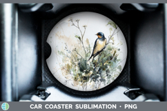 GorgeousBirds 02 Sketch Car Coaster design.