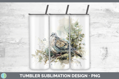 GorgeousBirds 02 Sketch Tumbler design.