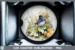 GorgeousBirds 02 Sketch Car Coaster design.