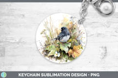GorgeousBirds 02 Sketch Keychain design.