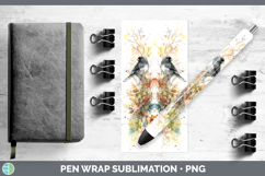 GorgeousBirds 02 Sketch Pen Wrap design.
