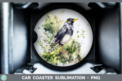 GorgeousBirds 02 Sketch Car Coaster design.