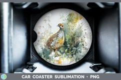 GorgeousBirds 02 Sketch Car Coaster design.