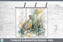 GorgeousBirds 02 Sketch Tumbler design.