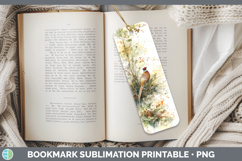 GorgeousBirds 02 Sketch Bookmark design.