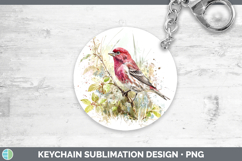 GorgeousBirds 02 Sketch Keychain design.