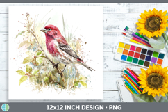 GorgeousBirds 02 Sketch Paper Backgrounds design.