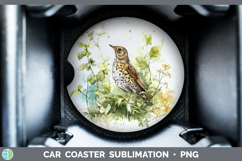 GorgeousBirds 02 Sketch Car Coaster design.