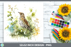 GorgeousBirds 02 Sketch Paper Backgrounds design.