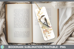 GorgeousBirds 02 Sketch Bookmark design.