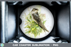 GorgeousBirds 02 Sketch Car Coaster design.