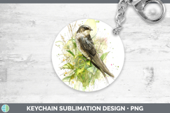 GorgeousBirds 02 Sketch Keychain design.