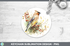 GorgeousBirds 02 Sketch Keychain design.