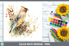 GorgeousBirds 02 Sketch Paper Backgrounds design.
