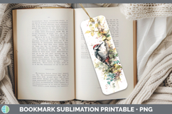 GorgeousBirds 02 Sketch Bookmark design.