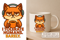 13 Sarcastic Quotes Bundle Clipart | Funny Animals PNG Product Image 2