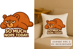 13 Sarcastic Quotes Bundle Clipart | Funny Animals PNG Product Image 8