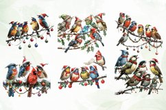 Birds In Holiday Christmas Sublimation Product Image 2