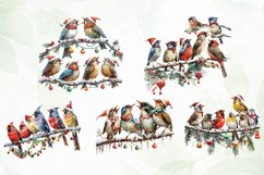 Birds In Holiday Christmas Sublimation Product Image 4