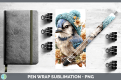 GorgeousBirds Knit Hat Pen Wrap design.