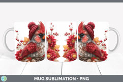 GorgeousBirds Knit Hat Mug Wrap design.