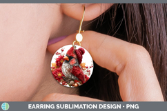 GorgeousBirds Knit Hat Round Earrings design.