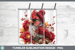 GorgeousBirds Knit Hat Tumbler design.