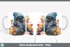 GorgeousBirds Knit Hat Mug Wrap design.