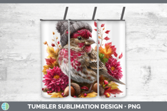 GorgeousBirds Knit Hat Tumbler design.