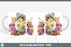 GorgeousBirds Knit Hat Mug Wrap design.