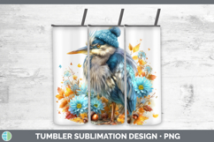 GorgeousBirds Knit Hat Tumbler design.