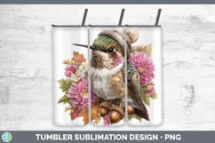 GorgeousBirds Knit Hat Tumbler design.