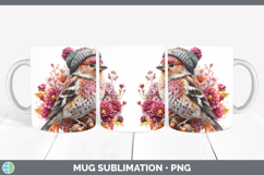 GorgeousBirds Knit Hat Mug Wrap design.