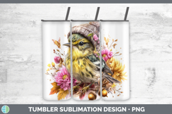 GorgeousBirds Knit Hat Tumbler design.