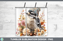 GorgeousBirds Knit Hat Tumbler design.