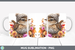 GorgeousBirds Knit Hat Mug Wrap design.