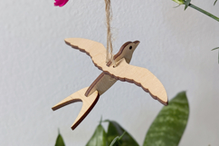 Birds - laser cut file, 3d laser design Hunging birds SVG Product Image 4
