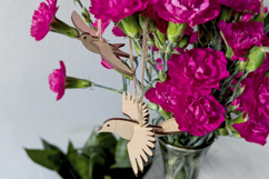 Birds - laser cut file, 3d laser design Hunging birds SVG Product Image 8