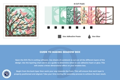 Birds on Soft Color Tree 3D Layered Paper Cut - The Bird 3D Product Image 5