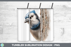 GorgeousBirds Tree Peek Tumbler design.