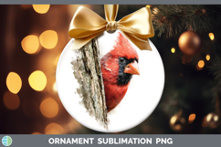 GorgeousBirds Tree Peek Ornament design.