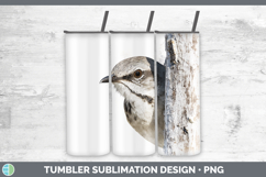 GorgeousBirds Tree Peek Tumbler design.