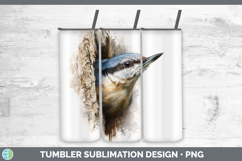 GorgeousBirds Tree Peek Tumbler design.