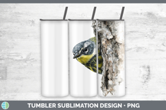 GorgeousBirds Tree Peek Tumbler design.