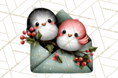 Birdsong Letters Clipart, Printable Love Letter PNG Product Image 3