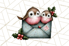 Birdsong Letters Clipart, Printable Love Letter PNG Product Image 4