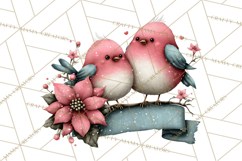 Birdsong Letters Clipart, Printable Love Letter PNG Product Image 2