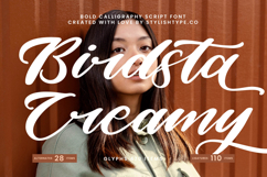 Birdsta Creamy - Bold Calligraphy Script Font Product Image 1